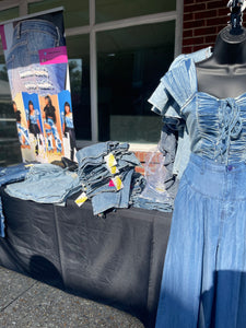 Tie the knot Denim Top